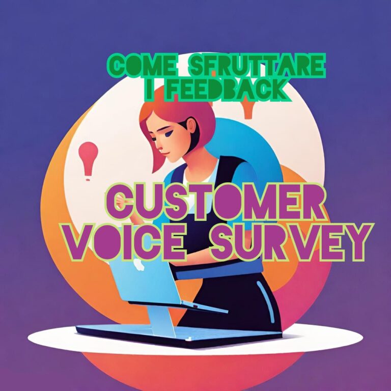 feedback dei clienti per il customer voice survey